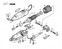 Dremel F 013 039 585 Multi-Pro 395 Corded Variable Speed Rotary Tool Spare Parts